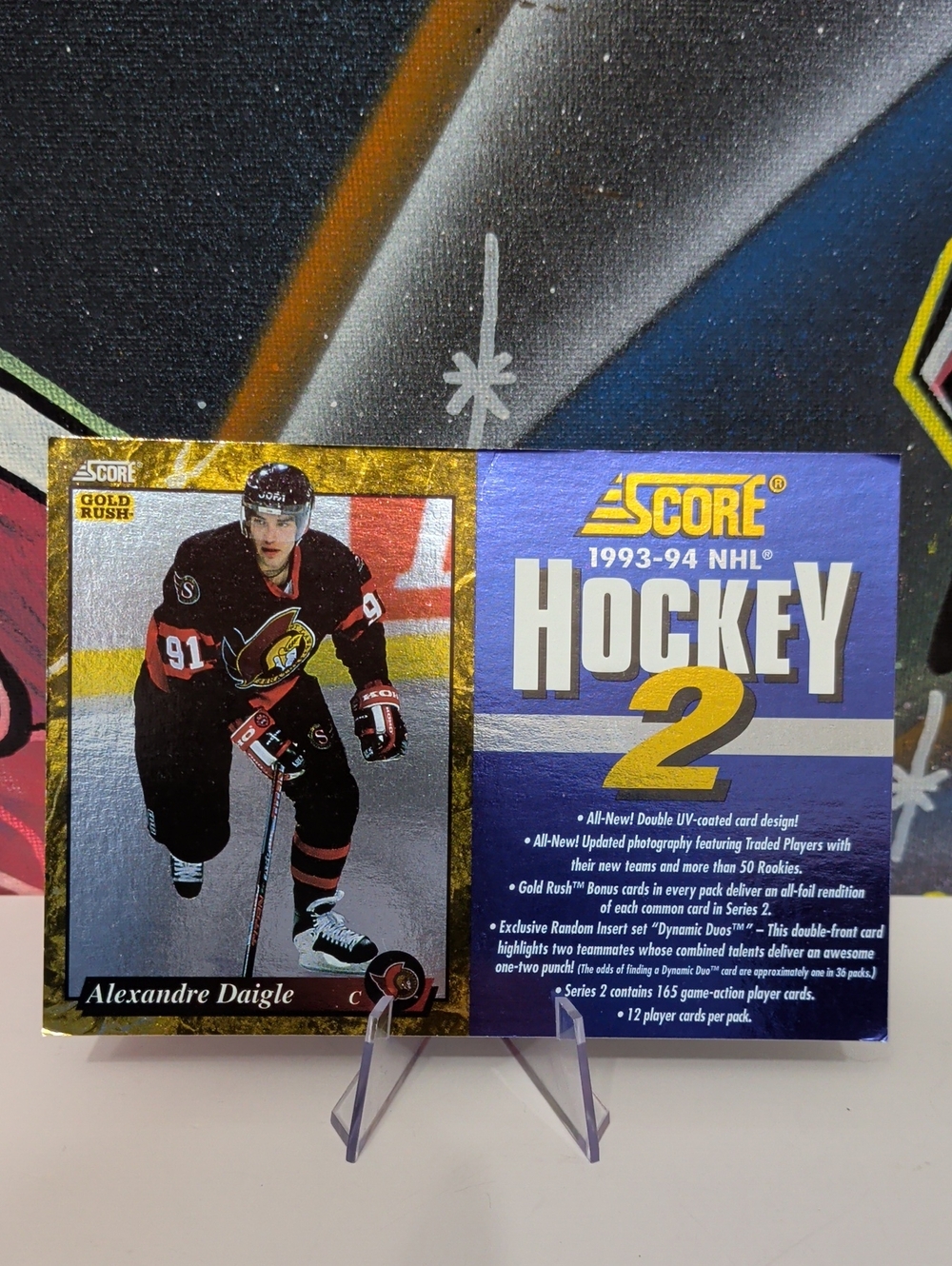 Score Jumbo Promo - Gold Rush Alexander Daigle 1993-1994